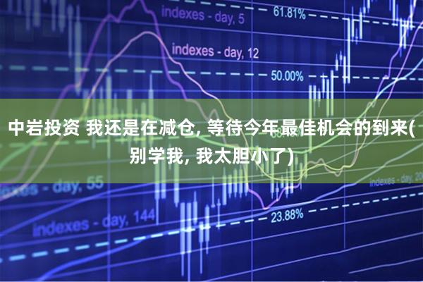 中岩投资 我还是在减仓, 等待今年最佳机会的到来(别学我, 我太胆小了)