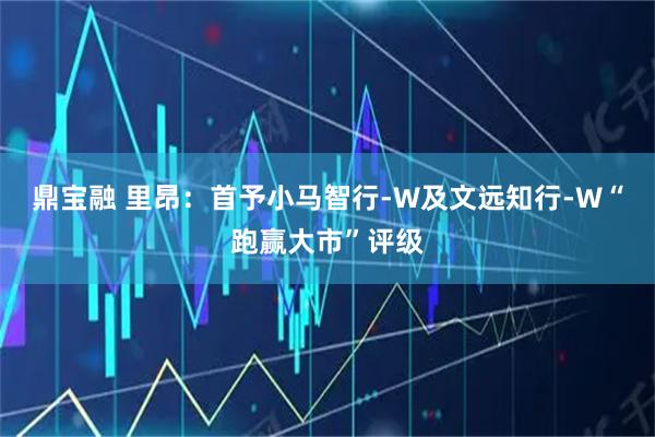 鼎宝融 里昂：首予小马智行-W及文远知行-W“跑赢大市”评级